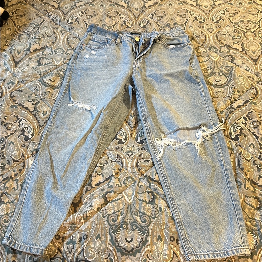 Wild Fable High-Rise Taapered Light Blue Women’s Jeans 👖 Size 10